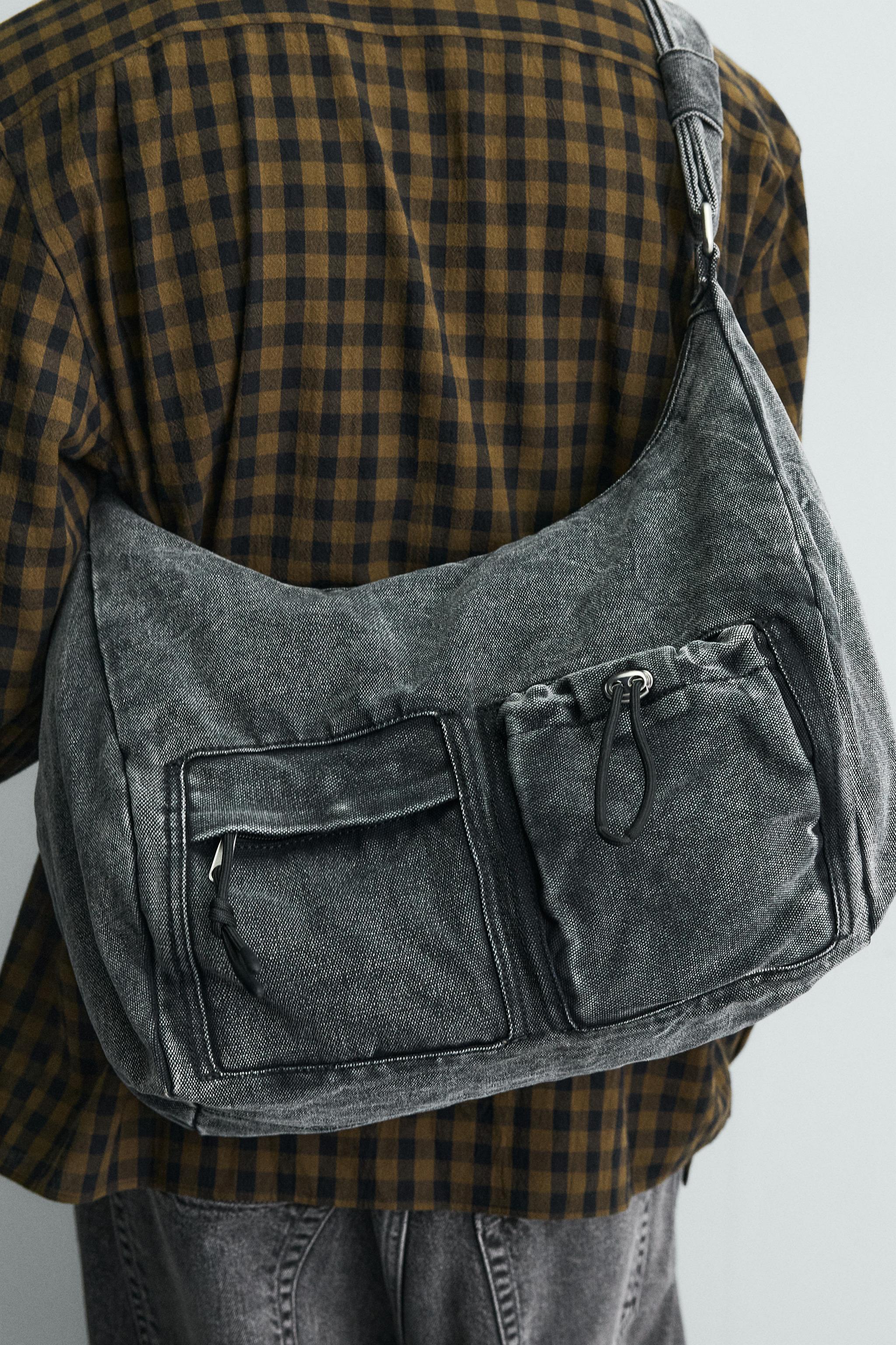 MULTI-POCKET DENIM BAG
